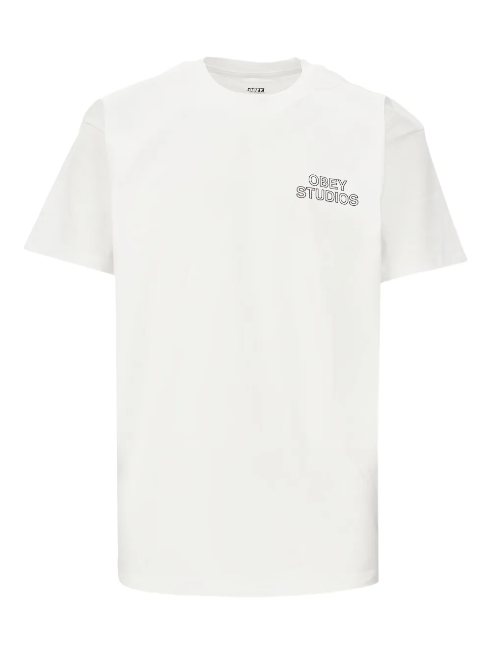 Obey Camiseta de algodão | Branco | Image 1