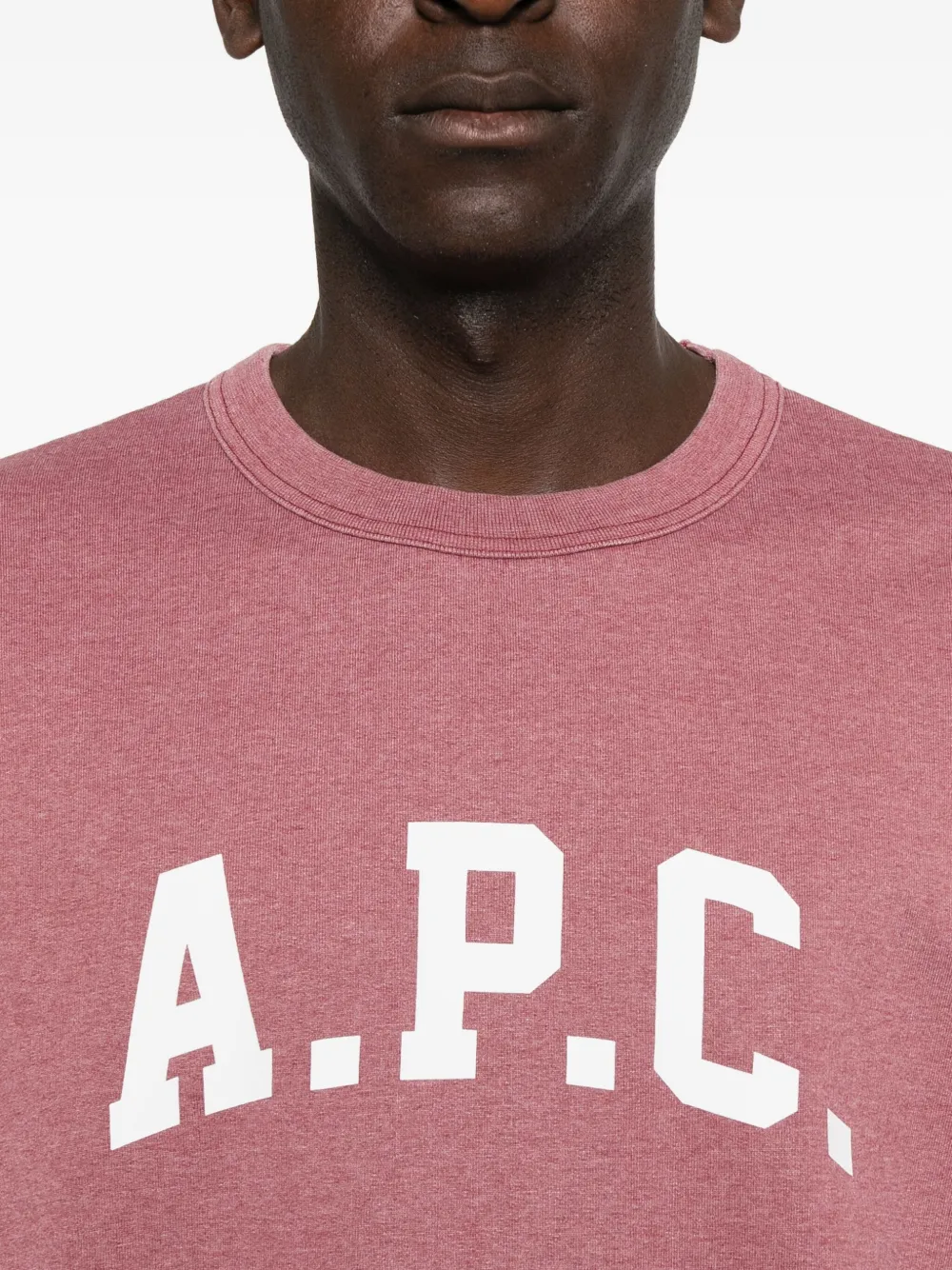 Apc Logo-print Sweatshirt In Multi