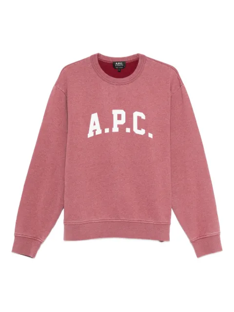 A.P.C. logo-print sweatshirt