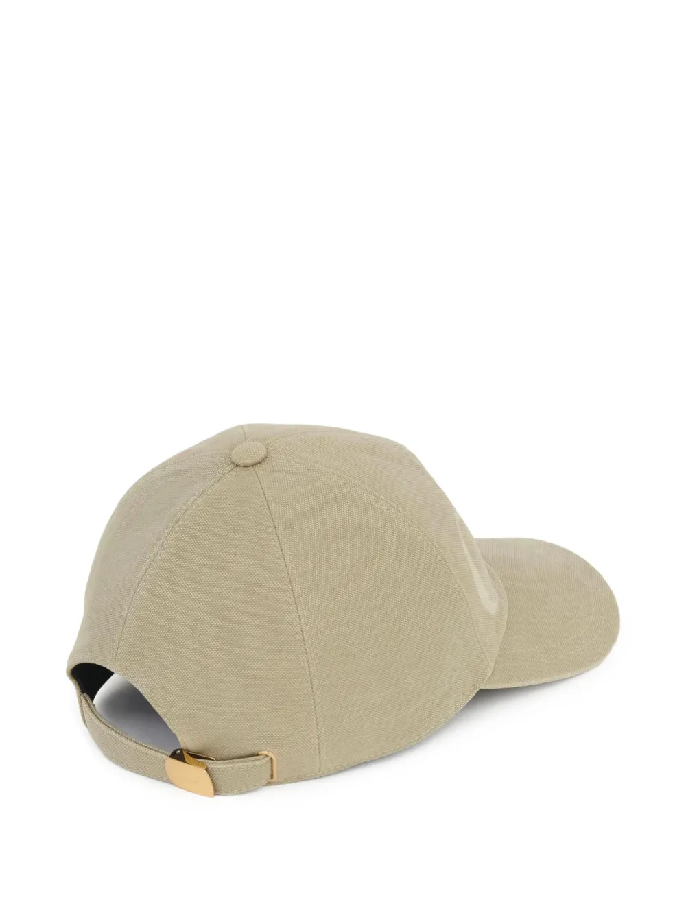 Chloé Honkbalpet met logoprint - Beige