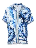 Endless Joy graphic-print shirt - Blue