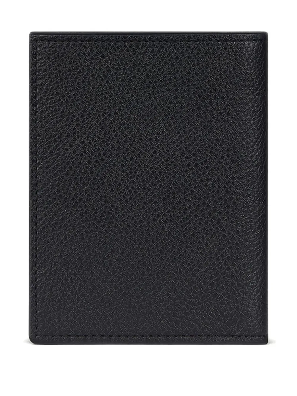 Givenchy Card Holder In Grained Leather In Black