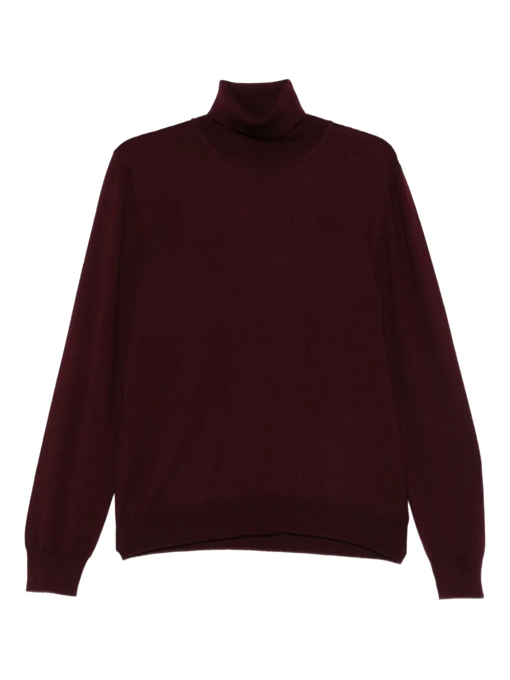Tagliatore Turtleneck Sweater Long Sleeves In Brown