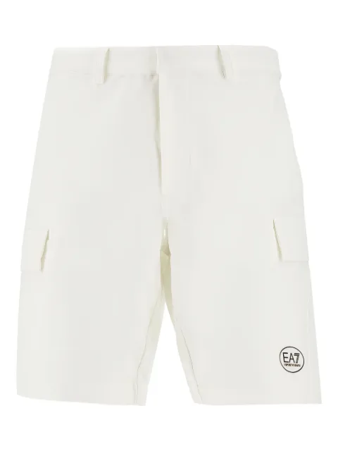 Ea7 Emporio Armani logo-print shorts 