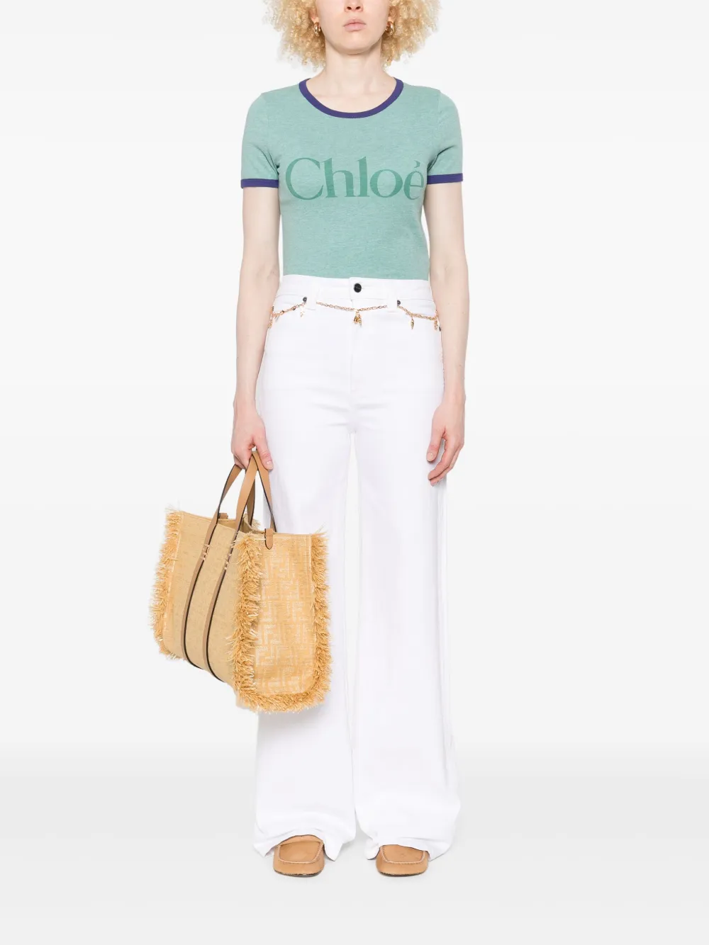 Chloé logo-print T-shirt | T-Shirts & Jersey Shirts | Image 2