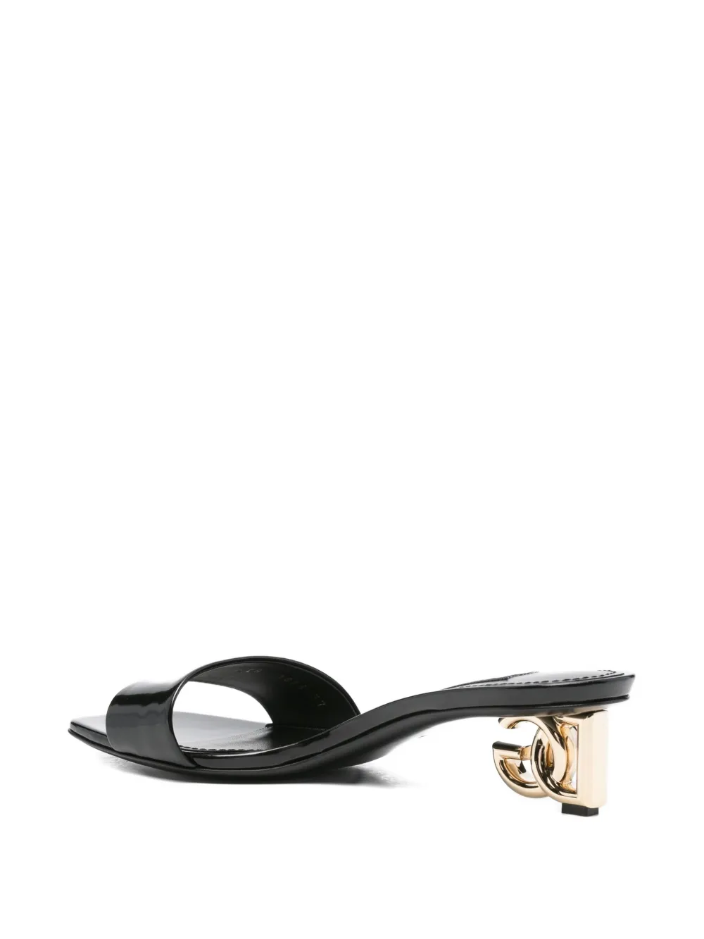 Dolce & Gabbana 50mm logo-detail sandals Black