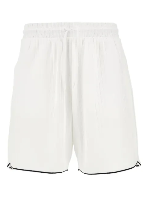 Emporio Armani shorts tejidos de canalé