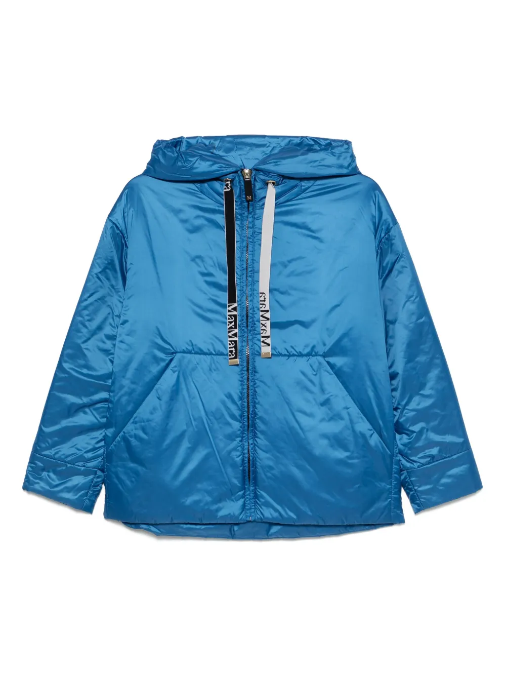Max Mara hooded jacket Blauw