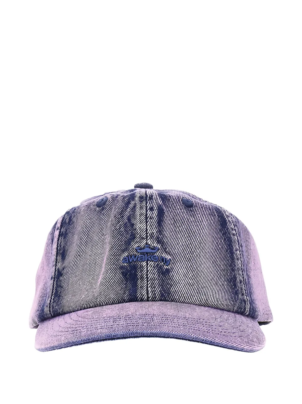 Awake NY embroidered-logo denim cap - ピンク Awake NY embroidered-logo denim cap - ピンク