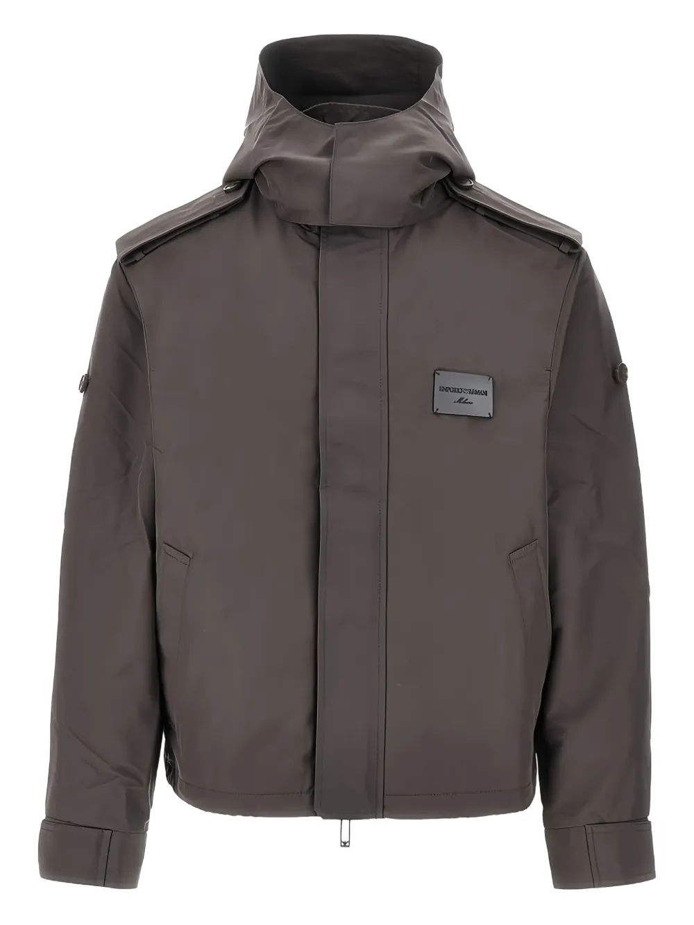 Emporio Armani Jack met logo-applicatie Grijs