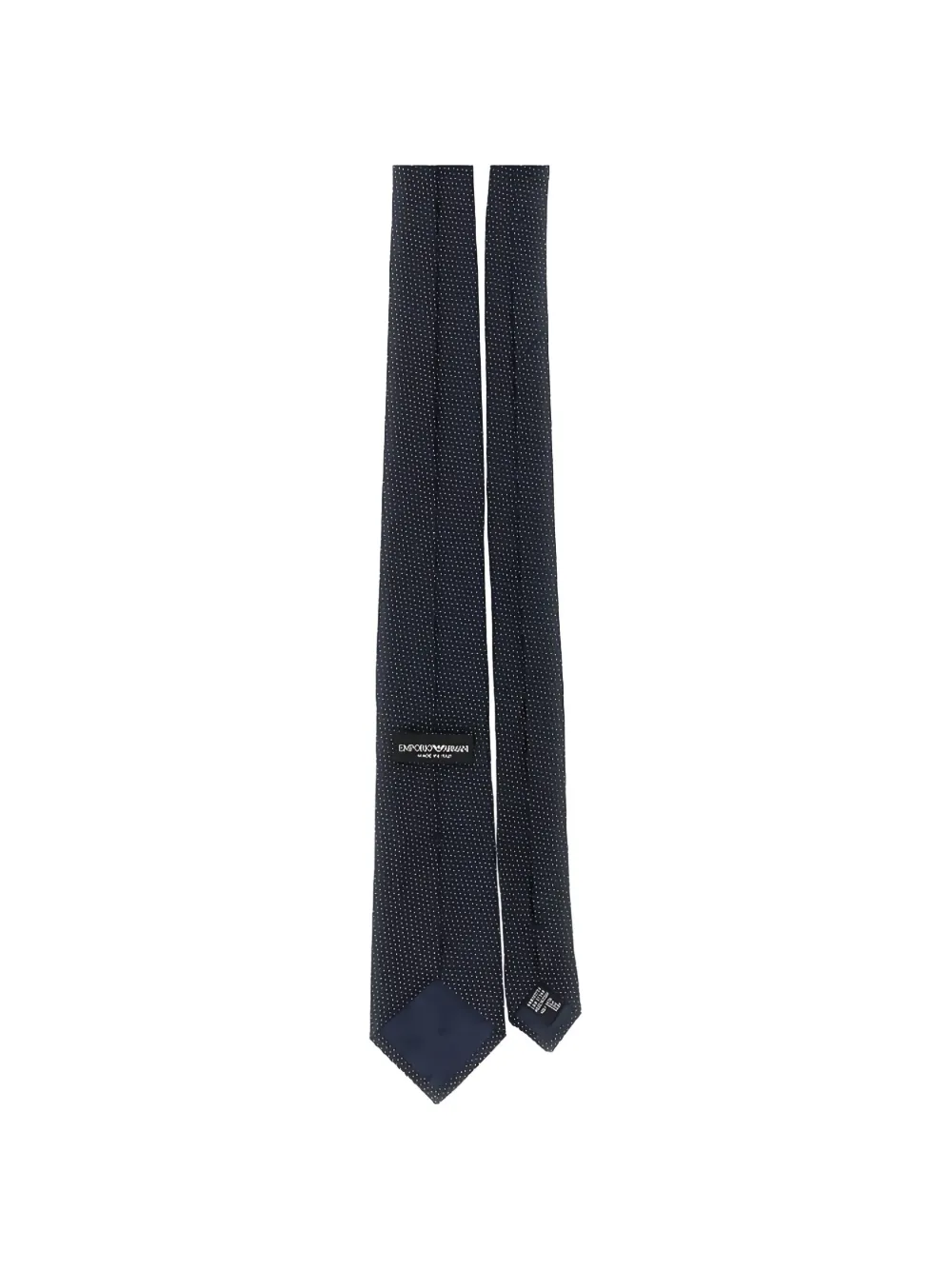 Emporio Armani silk tie - Blauw