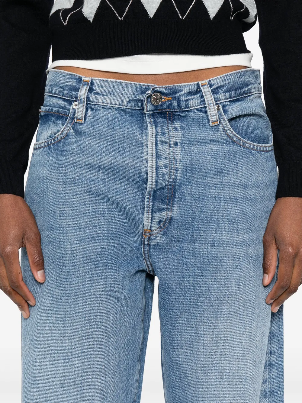 FRAME The Loose jeans Blauw