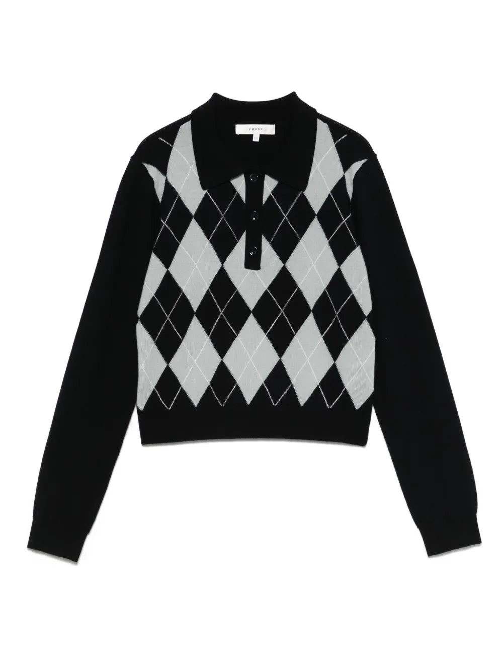 FRAME checked polo top | azul | Image 1