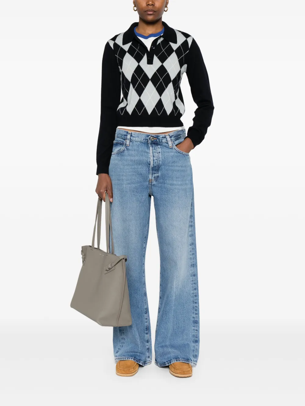 FRAME checked polo top | Playeras tipo polo | Image 2