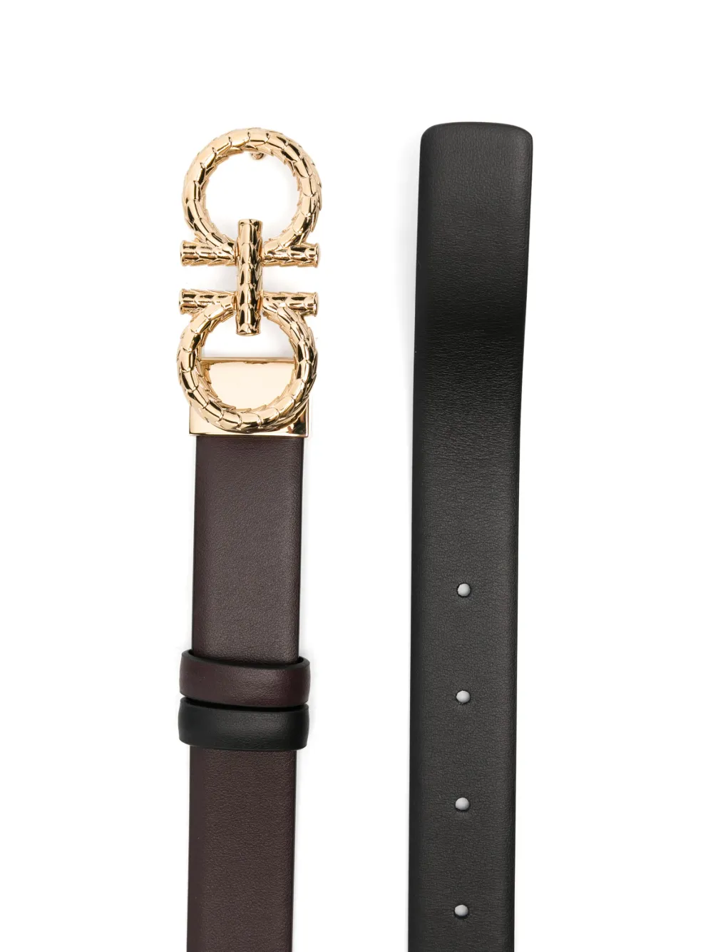 Ferragamo Gancini belt - Bruin