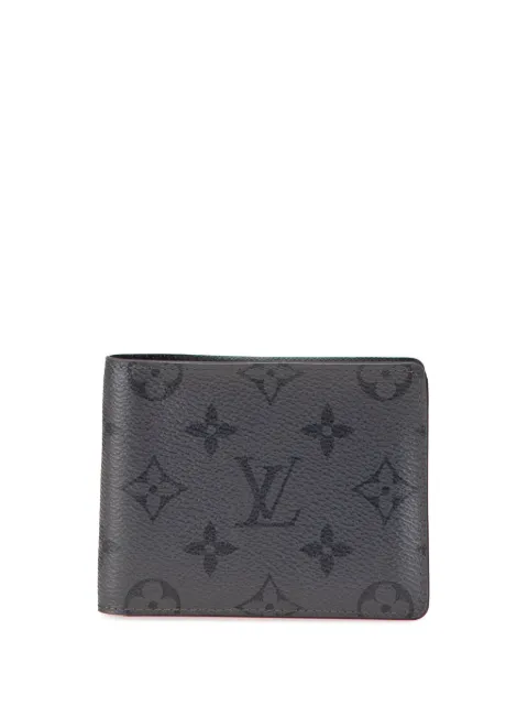 Louis Vuitton Pre-Owned 2021-2024 Monogram Eclipse Reverse Slender Wallet small wallets