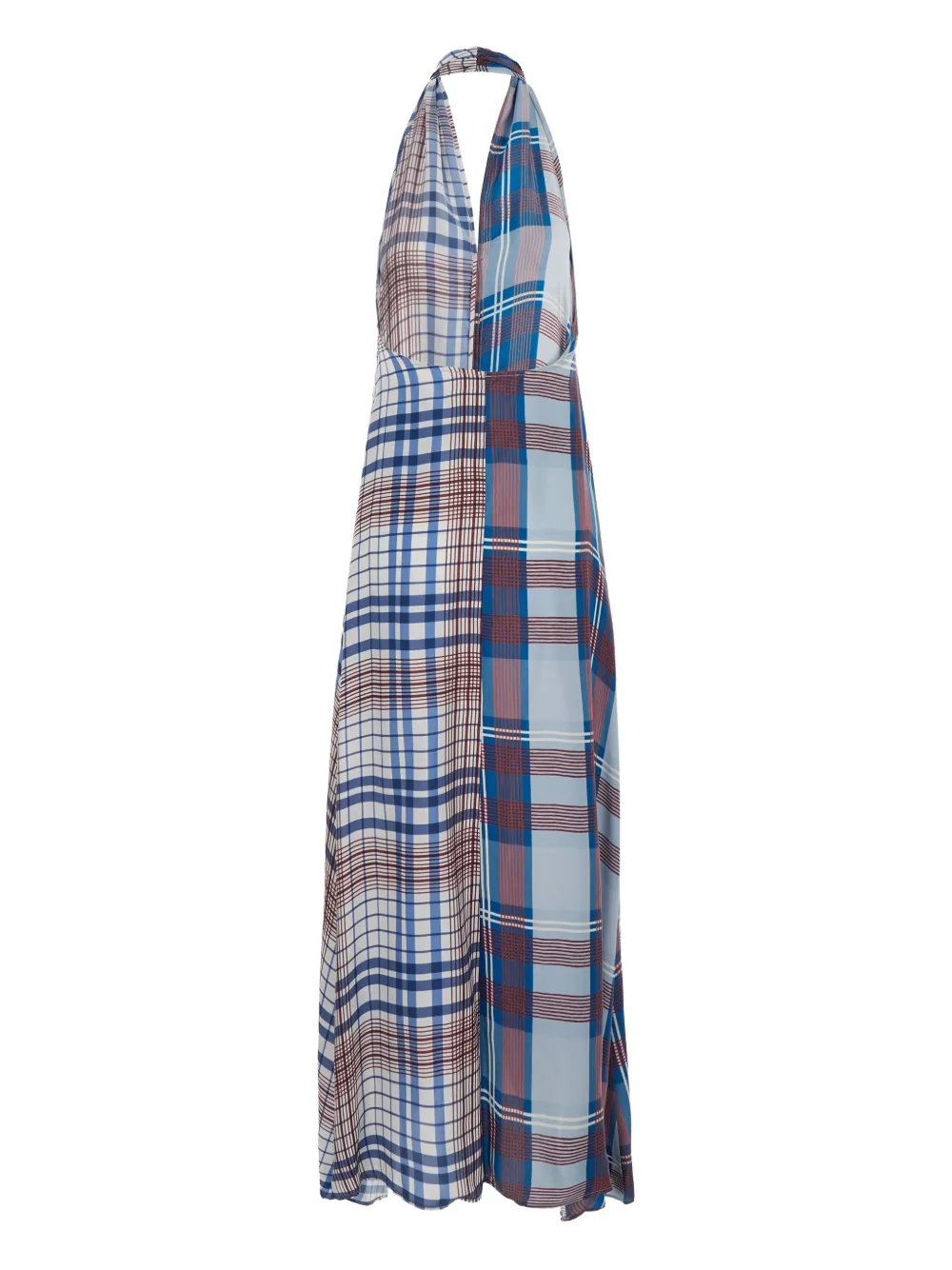 Jucca Geruite jurk - Blauw