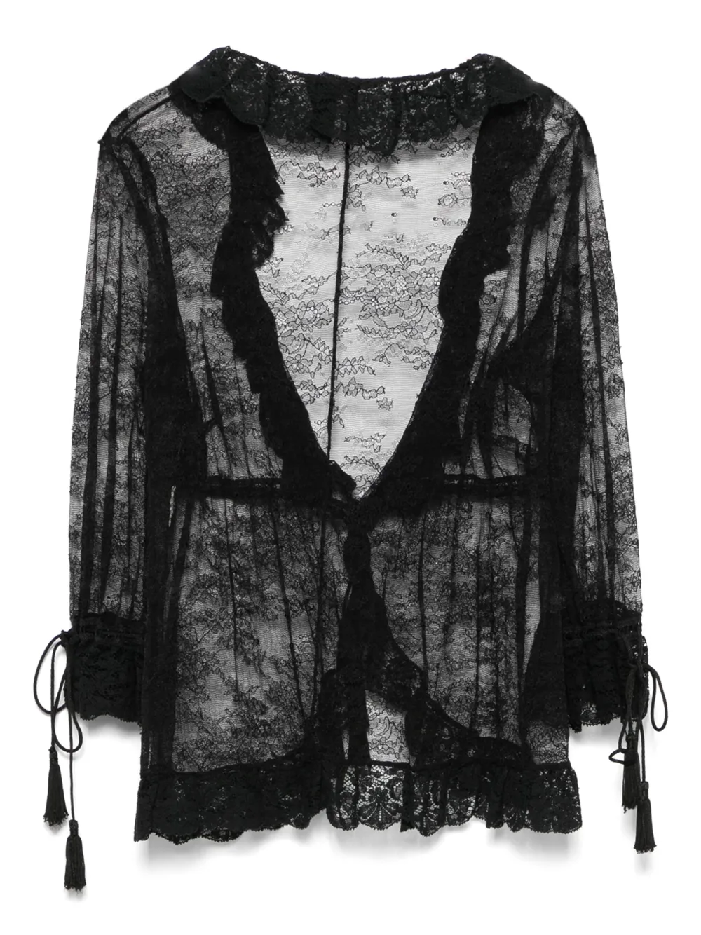 Dolce & Gabbana Pre-Owned cárdigan de encaje 2000 | Cárdigans | Image 2