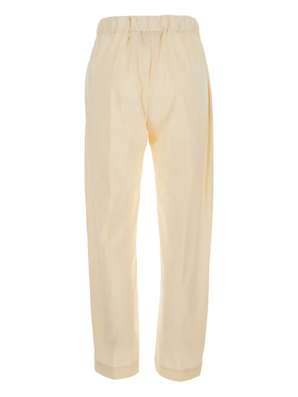 Semicouture Broek van katoenblend - Beige