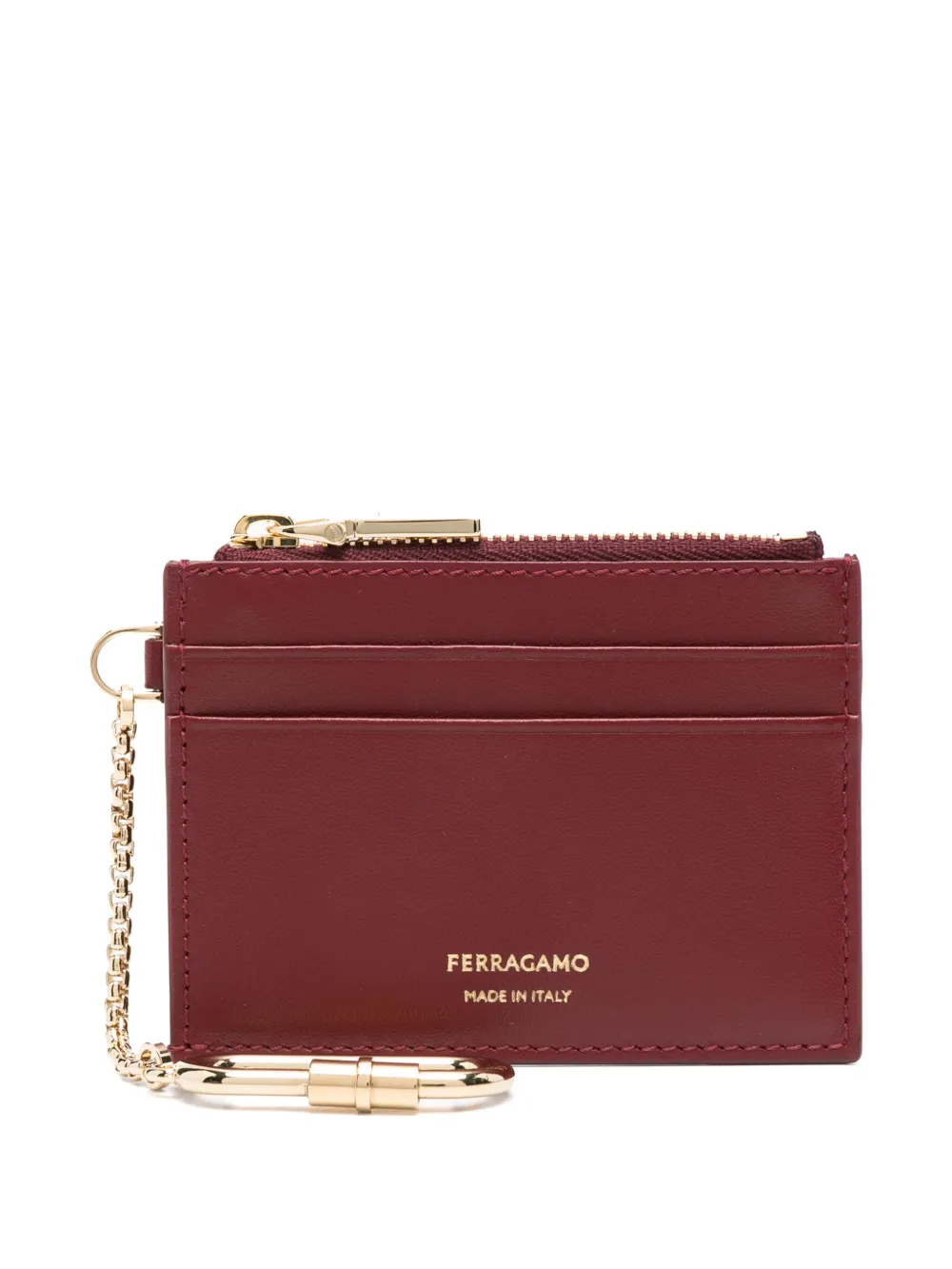 Ferragamo カードケース - レッド Ferragamo カードケース - レッド