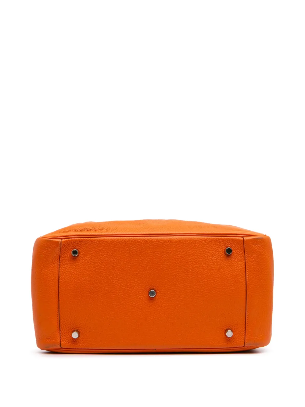 Pre-owned Hermes 2010 Clemence Lindy 34 Satchel