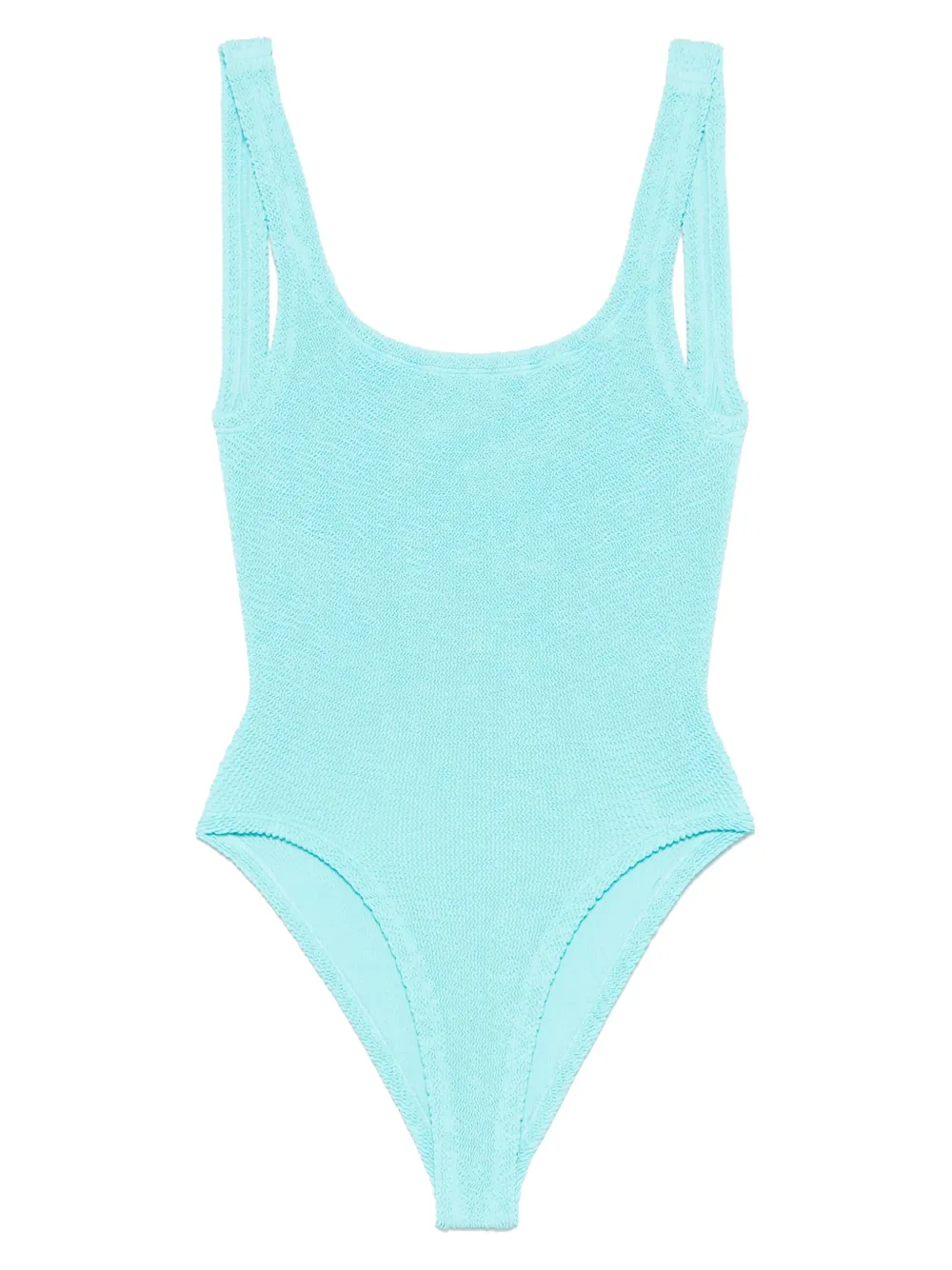 Hunza G Badpak met vierkante hals Blauw