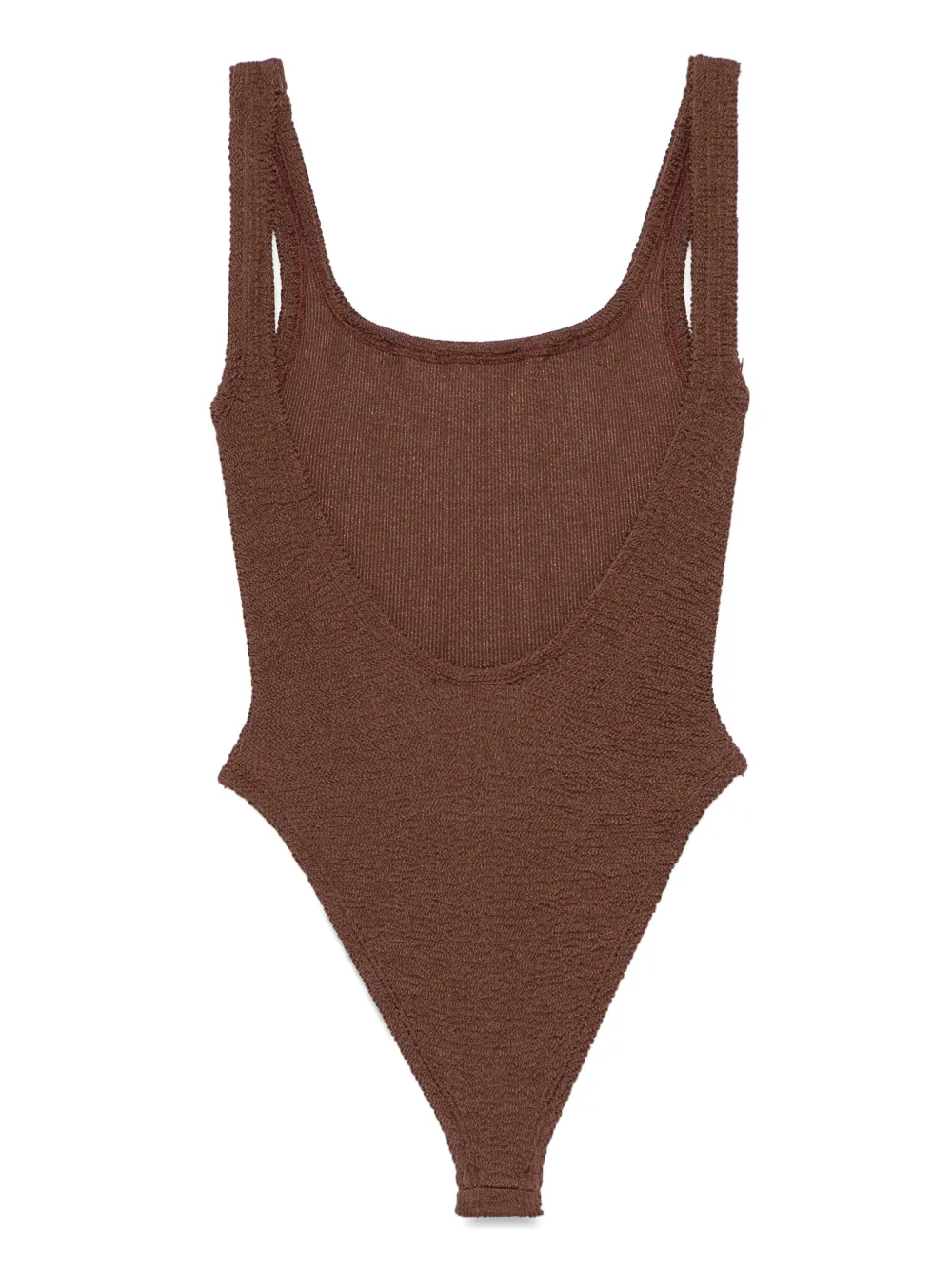 square-neck swimsuit