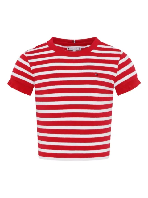Tommy Hilfiger Junior striped short-sleeve T-shirt