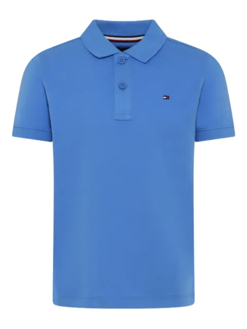 Tommy Hilfiger Junior logo-embroidered polo shirt