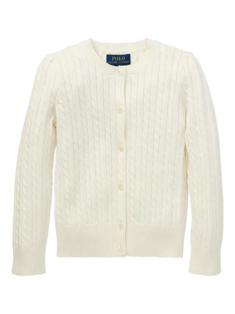 POLO RALPH LAUREN KIDS cable-knit cardigan