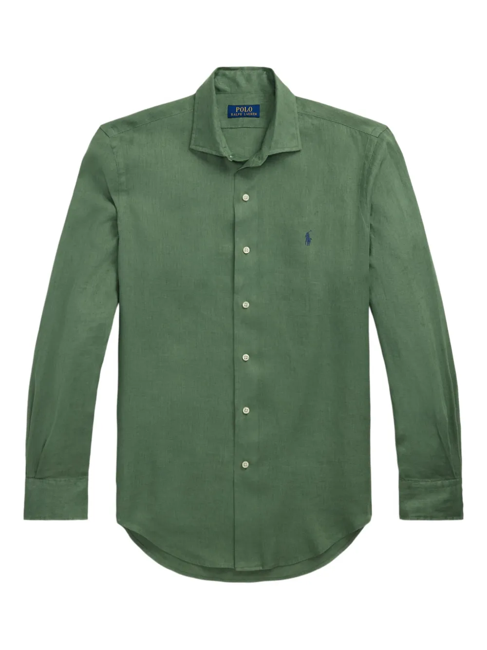 Polo Ralph Lauren camisa de lino | verde | Image 1