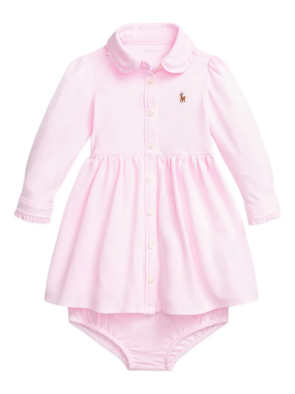 POLO RALPH LAUREN KIDS ポロ ワンピース - Carmel Pink POLO RALPH LAUREN KIDS ポロ ワンピース - Carmel Pink