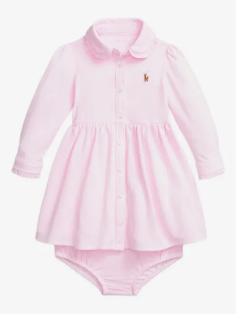 POLO RALPH LAUREN KIDS Abito modello polo in piqué
