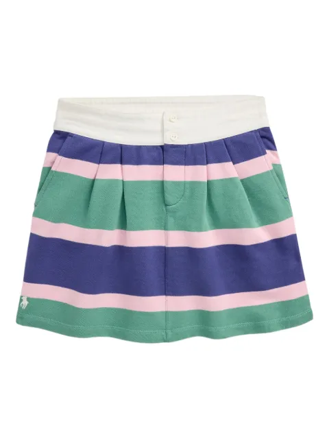 POLO RALPH LAUREN KIDS تنورة مخططة بكسرات