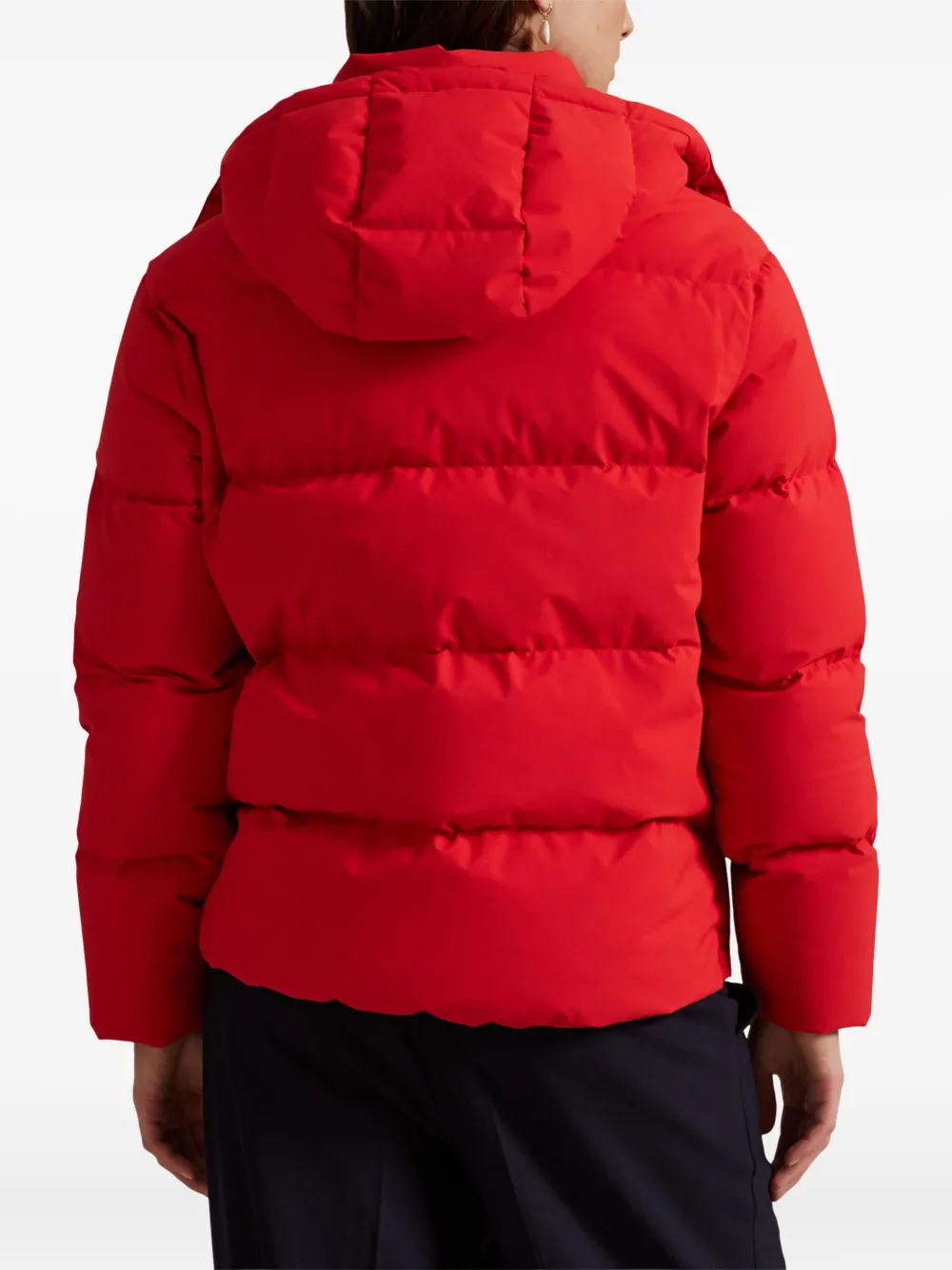 Polo Ralph Lauren Gewatteerd donsjack Rood