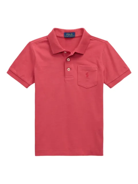 POLO RALPH LAUREN KIDS chest-pocket polo shirt
