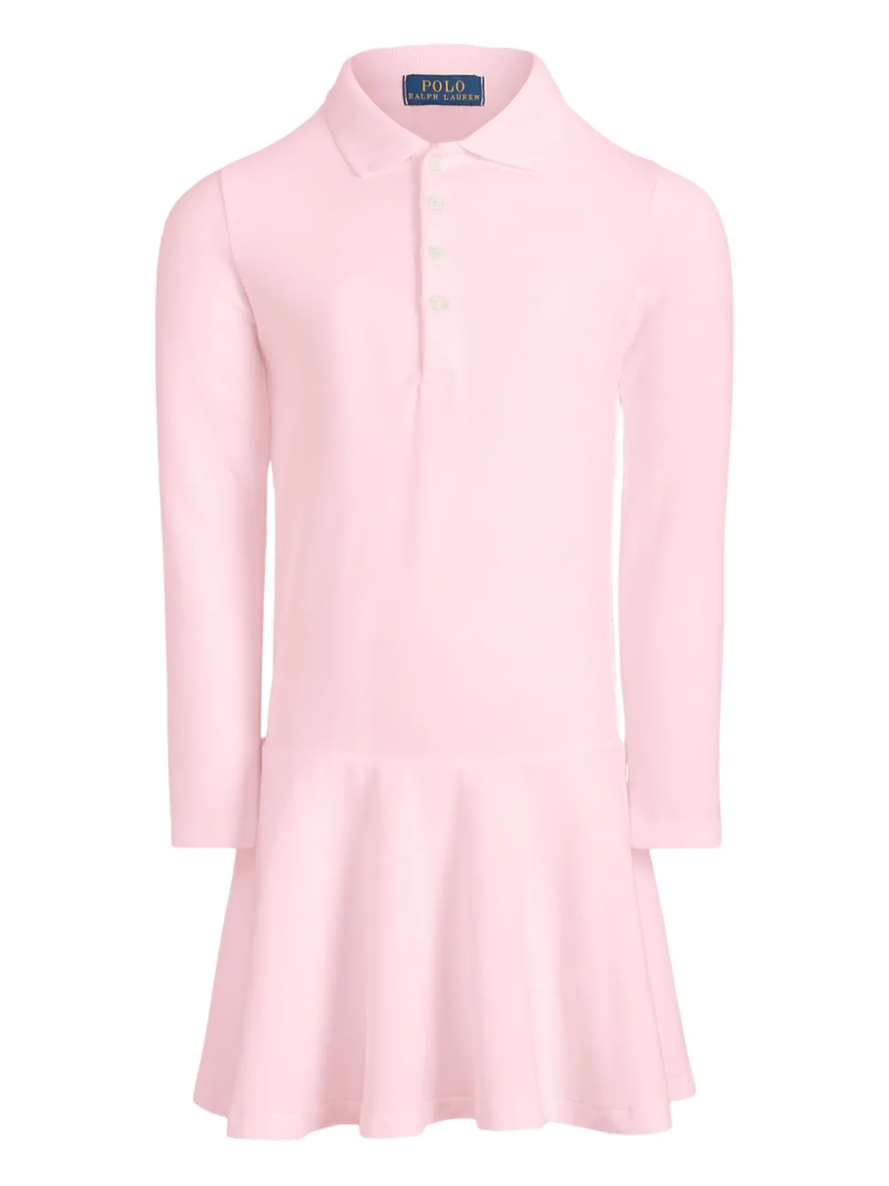 POLO RALPH LAUREN KIDS Piqué polojurk Roze