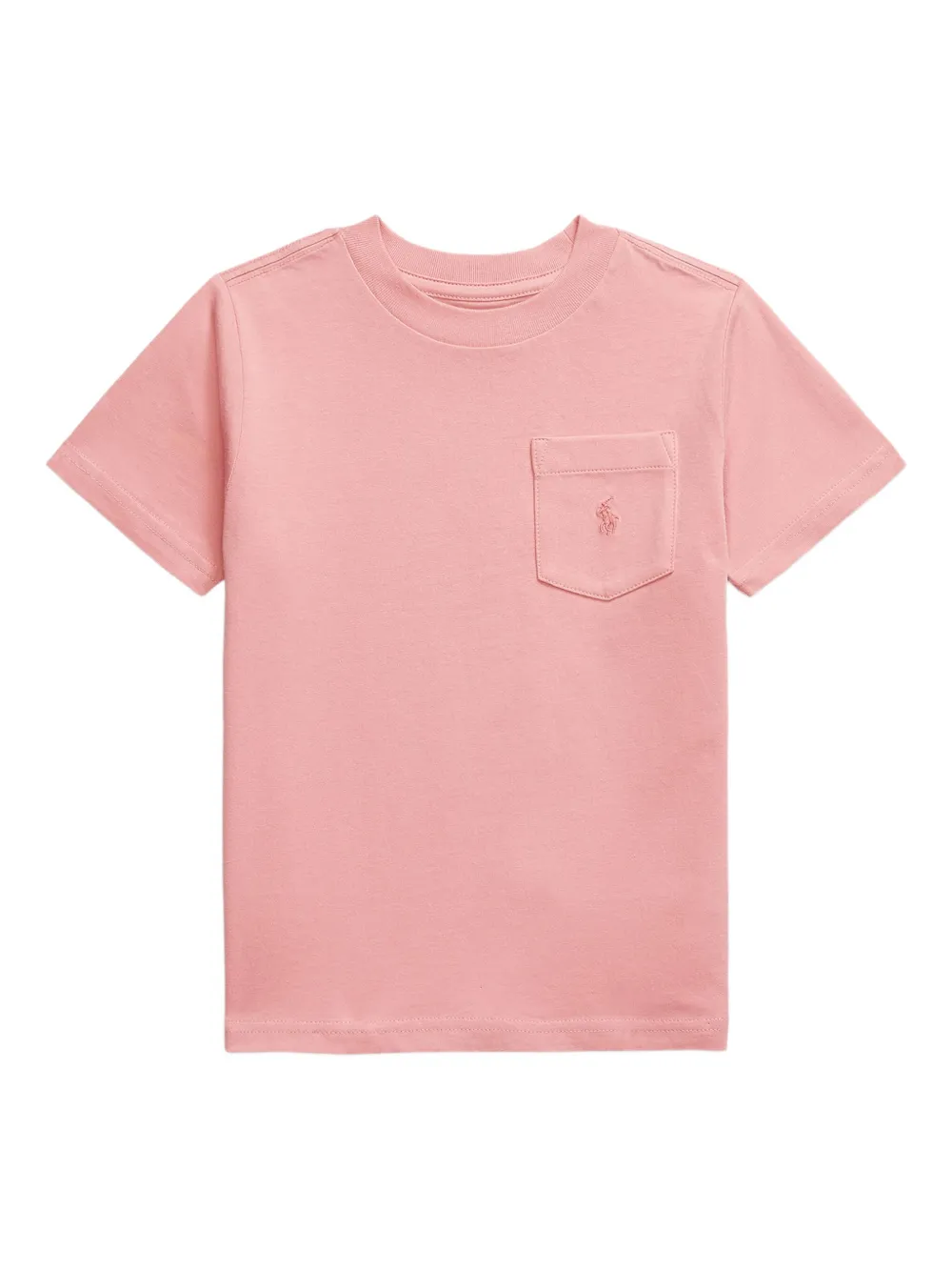 POLO RALPH LAUREN KIDS ポケットディテール Tシャツ - ピンク POLO RALPH LAUREN KIDS ポケットディテール Tシャツ - ピンク