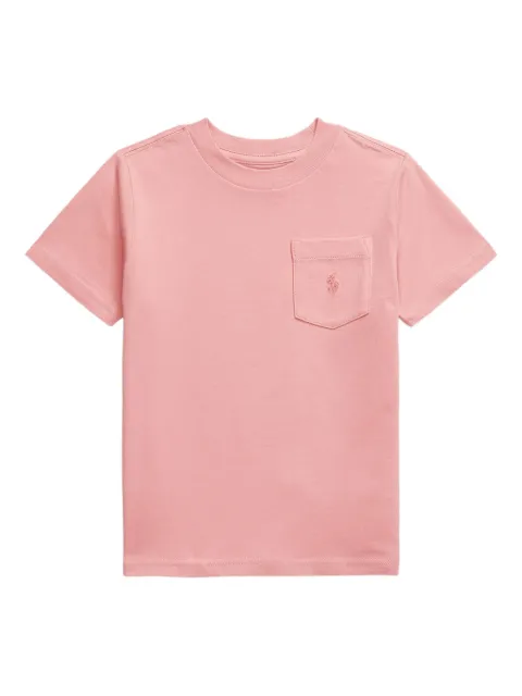 POLO RALPH LAUREN KIDS t-shirt à poche poitrine