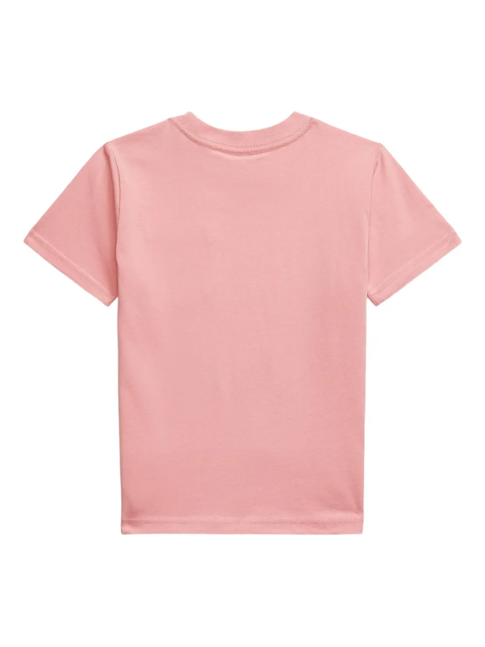 POLO RALPH LAUREN KIDS T-shirt met zakdetail Roze