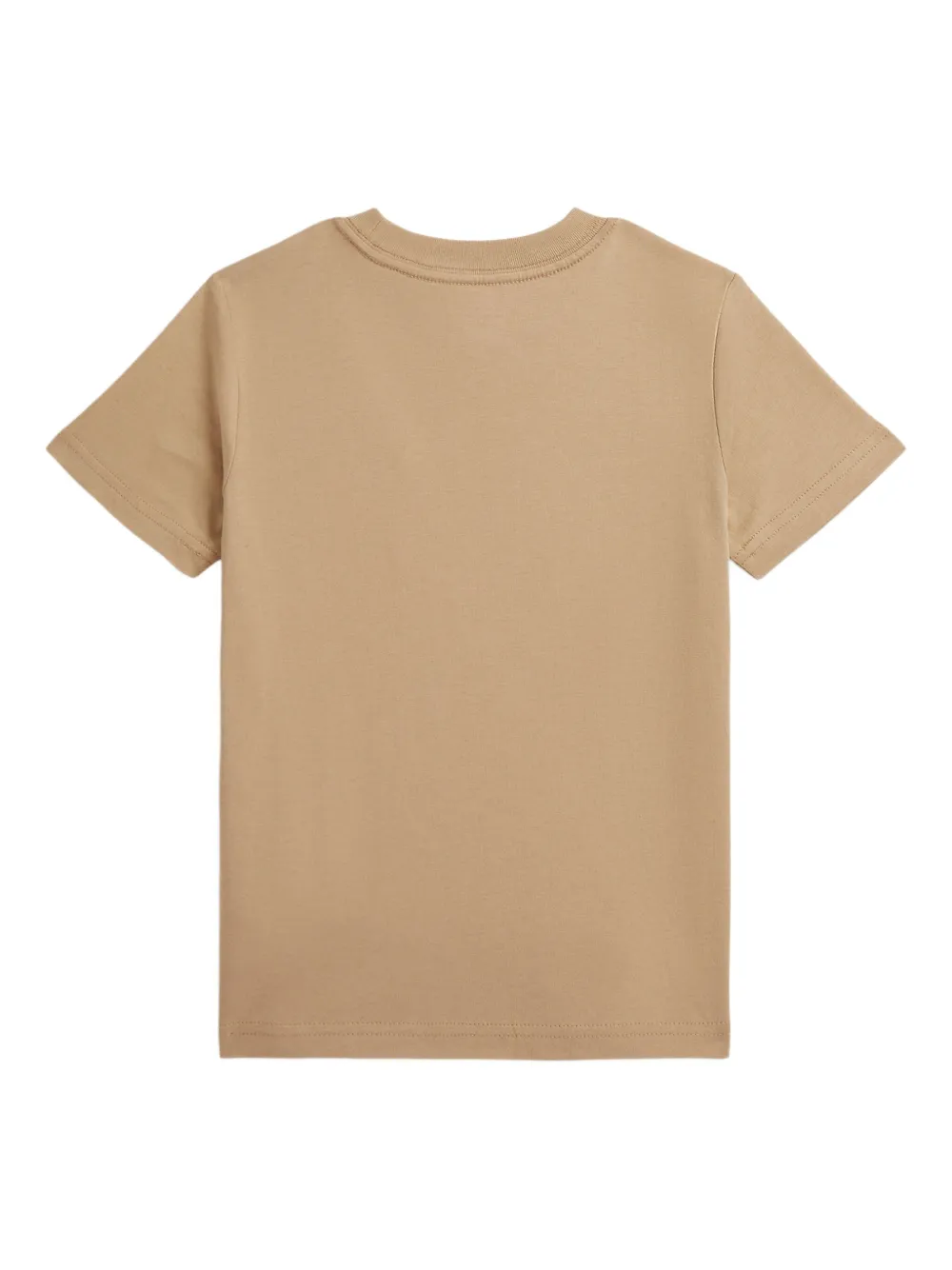 POLO RALPH LAUREN KIDS T-shirt met borduurwerk Beige