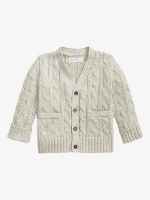 POLO RALPH LAUREN KIDS cable-knit cardigan
