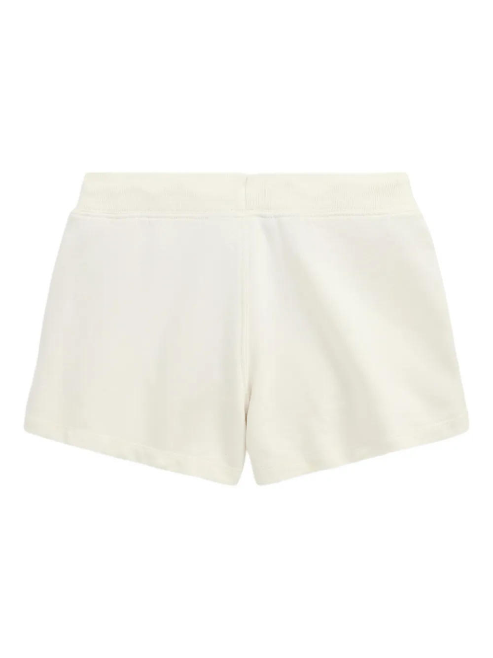 POLO RALPH LAUREN KIDS Shorts met vlagapplicatie Wit
