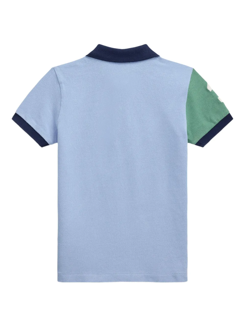 POLO RALPH LAUREN KIDS Big Pony poloshirt Blauw