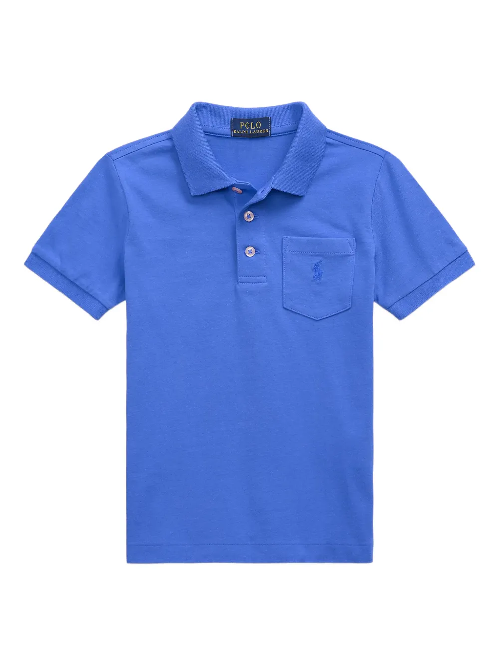 POLO RALPH LAUREN KIDS Poloshirt met zak Blauw