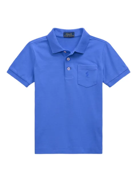 POLO RALPH LAUREN KIDS chest-pocket polo shirt