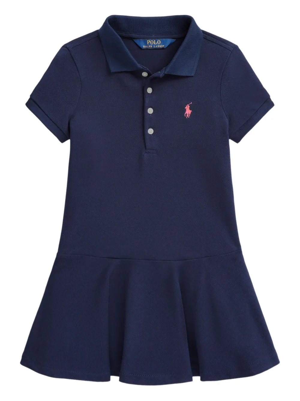 POLO RALPH LAUREN KIDS Piqué polojurk Blauw