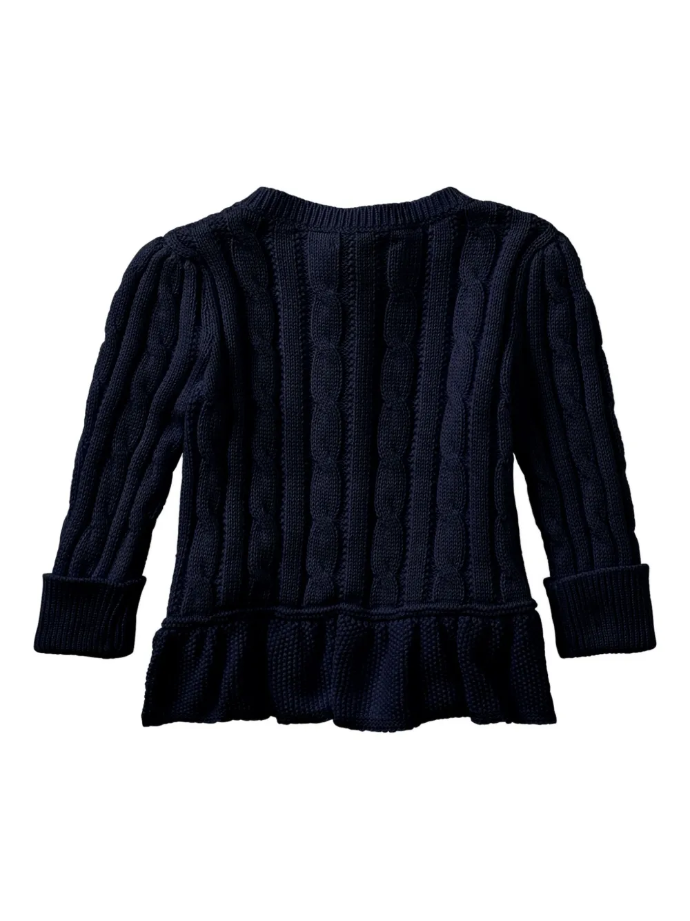 POLO RALPH LAUREN KIDS Kabelgebreid vest Blauw