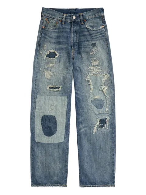 Ralph Lauren RRL distressed jeans