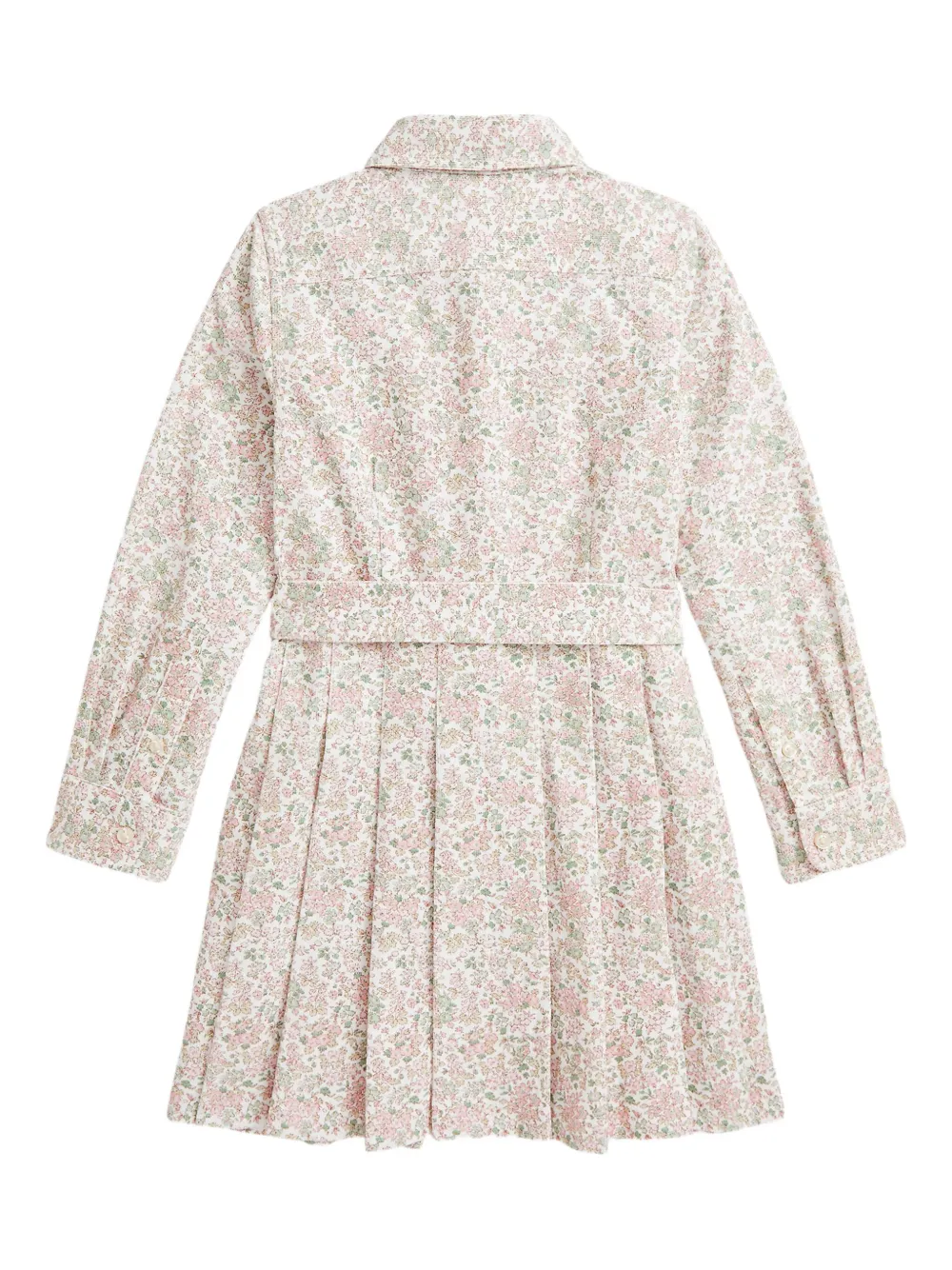 POLO RALPH LAUREN KIDS Shirtjurk met bloemenprint Roze